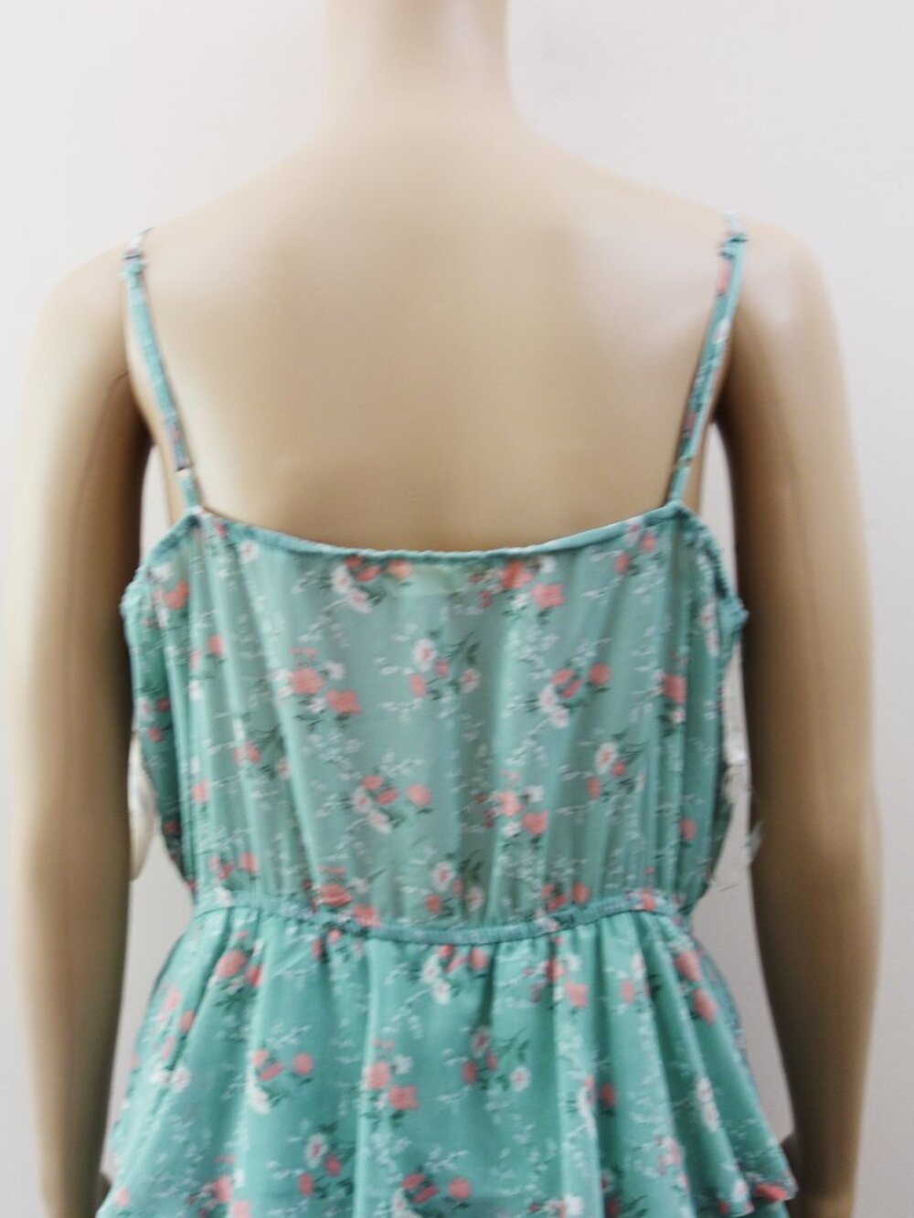 Altar’d State Floral Tiered Mini Dress Sage Floral (XL) NWT! - Picture 7 of 13